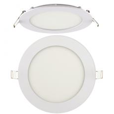 LED Panel Ultraslim weiss rund 9W 2700K warmweiss